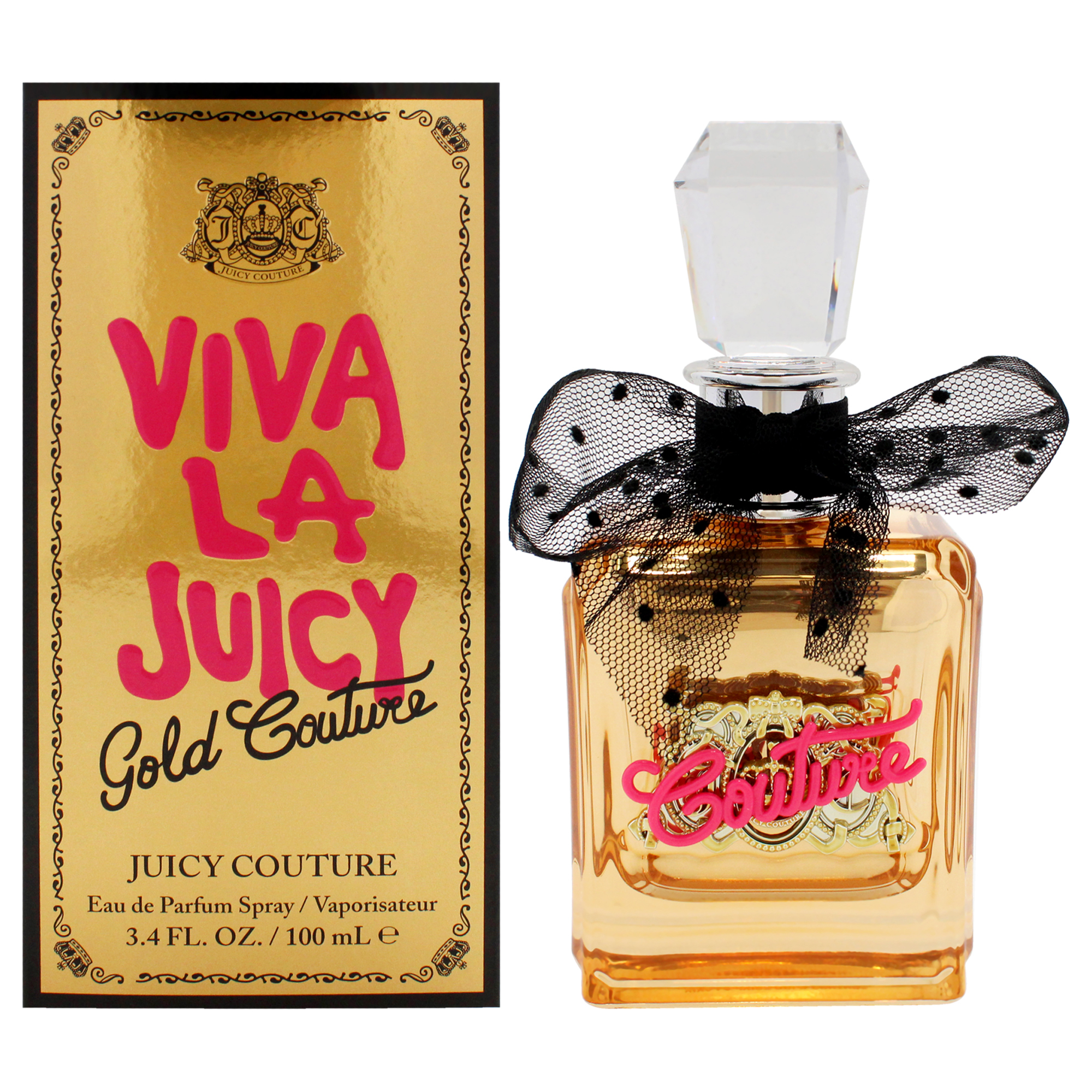 Viva La Juicy Gold Couture By Juicy Couture For Women  34 Oz Edp Spray